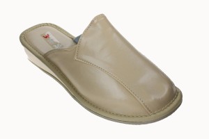 076-A. Laczki damskie pełne Wójciak oblekane beżowe