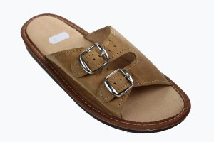 1006. Laczki damskie Pawlikowscy skóra sprzączka beżowe