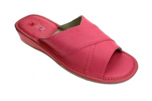 034-K. Laczki damskie  oblekane na krzyż różowe