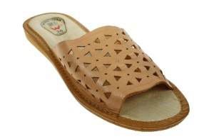 048. Laczki damskie otwarte profilowane płaskie