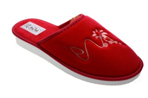 107. Laczki damskie pełne Pami welur DZG różowe