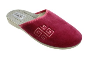 112-H. Laczki damskie pełne Pami płaskie odlew DZ-PU wrzosowe