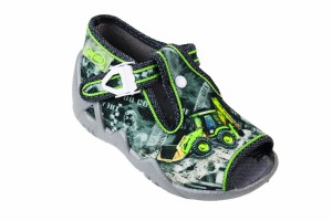 340. Obuwie chłopięce Befado 217 P 081 popielate