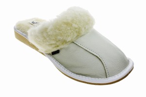 346. Laczki damskie ocieplane Wójciak białe