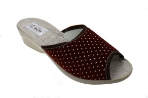 246-B. Laczki damskie Pami odlew TOP-2 c. brąz kropki