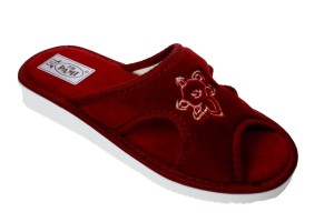 373-D. Laczki damskie otwarte Pami motylki-bordowe