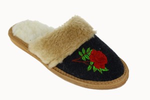 398. Laczki damskie filcowe Pawlikowscy-haft