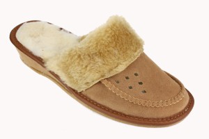 590. Laczki damskie Pawlikowscy zamszowe ocieplane