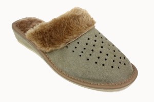 590-A. Laczki damskie Wójciak zamszowe ocieplane