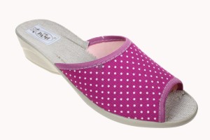 676-C. Laczki damskie Pami odlew TOP-2 c. róż kropki