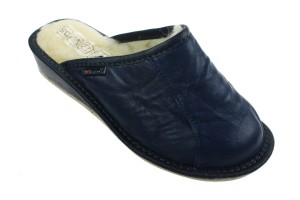 437. Laczki damskie ocieplane Wójciak granatowe