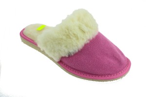 1101-D. Laczki damskie Wójciak na wełnie różowe