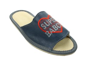 307. Laczki damskie - super babcia granatowe