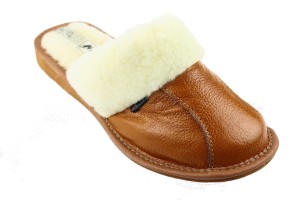 346-A. Laczki damskie ocieplane Wójciak brązowe