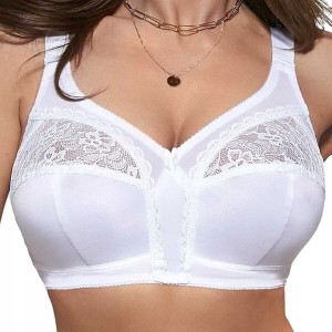 1856-biustonosz firmy Viki biały Joanna 577  Miseczka M