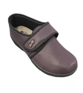 1881. Obuwie damskie tekstylne włoskie  na haluksy P-30 bordowe