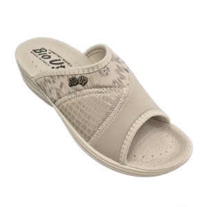 1889. Klapki damskie włoskie beżowe na haluksy