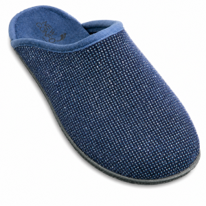 1873. Damskie pantofle New Comfort – włoskie, welurowe, lekkie i wygodne