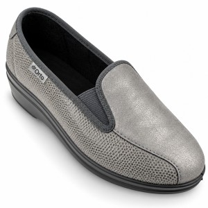 1156-A. Obuwie damskie tekstylne Befado Dr Orto system 034 D 003 popielate