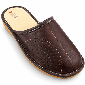 345-B. Laczki męskie  brązowe